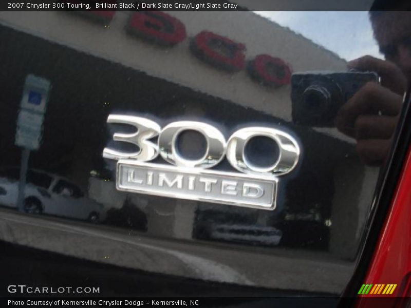 Brilliant Black / Dark Slate Gray/Light Slate Gray 2007 Chrysler 300 Touring