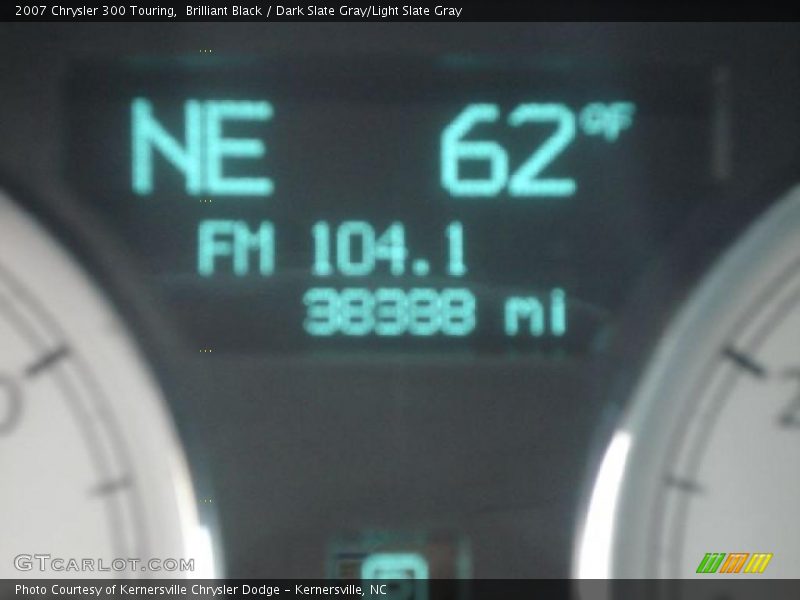 Brilliant Black / Dark Slate Gray/Light Slate Gray 2007 Chrysler 300 Touring