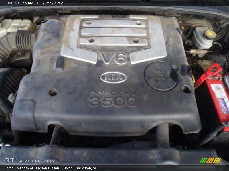 Silver / Gray 2006 Kia Sorento EX