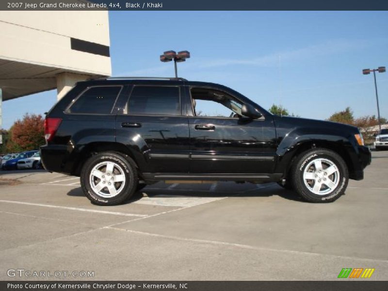 Black / Khaki 2007 Jeep Grand Cherokee Laredo 4x4