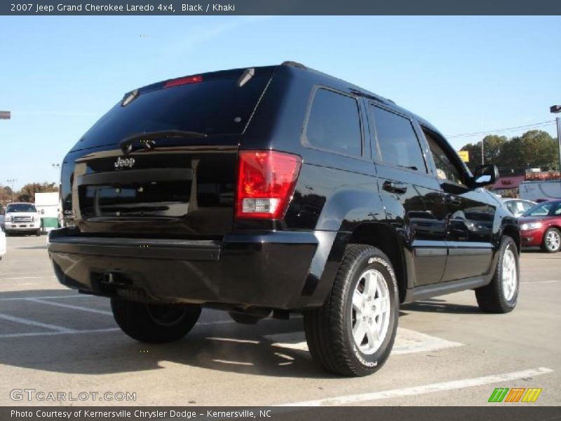 Black / Khaki 2007 Jeep Grand Cherokee Laredo 4x4