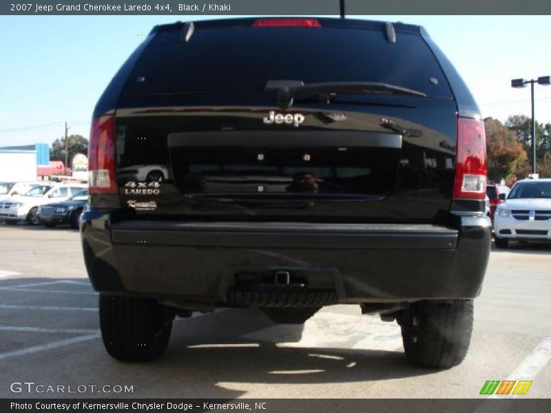 Black / Khaki 2007 Jeep Grand Cherokee Laredo 4x4