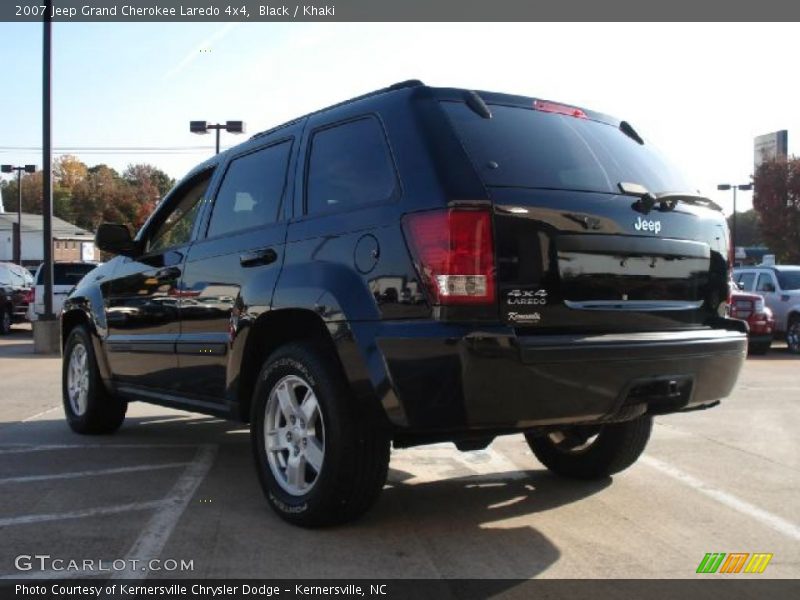 Black / Khaki 2007 Jeep Grand Cherokee Laredo 4x4