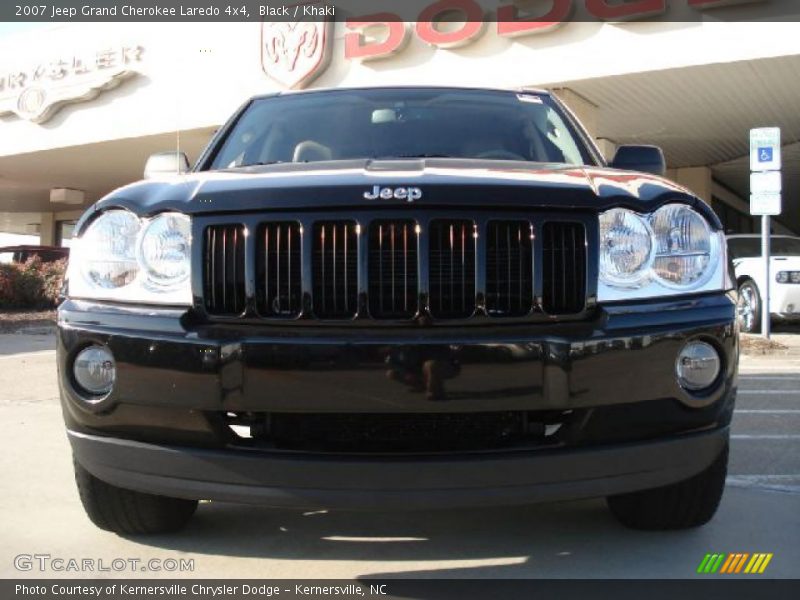 Black / Khaki 2007 Jeep Grand Cherokee Laredo 4x4