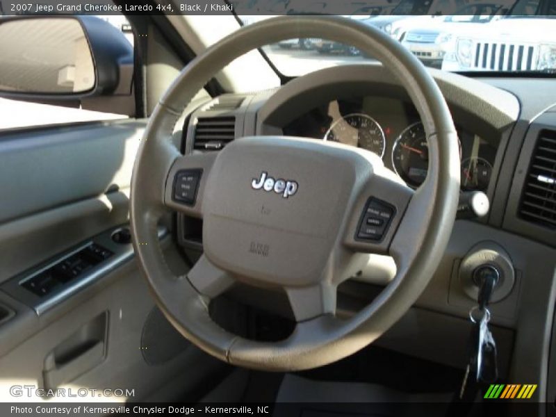 Black / Khaki 2007 Jeep Grand Cherokee Laredo 4x4