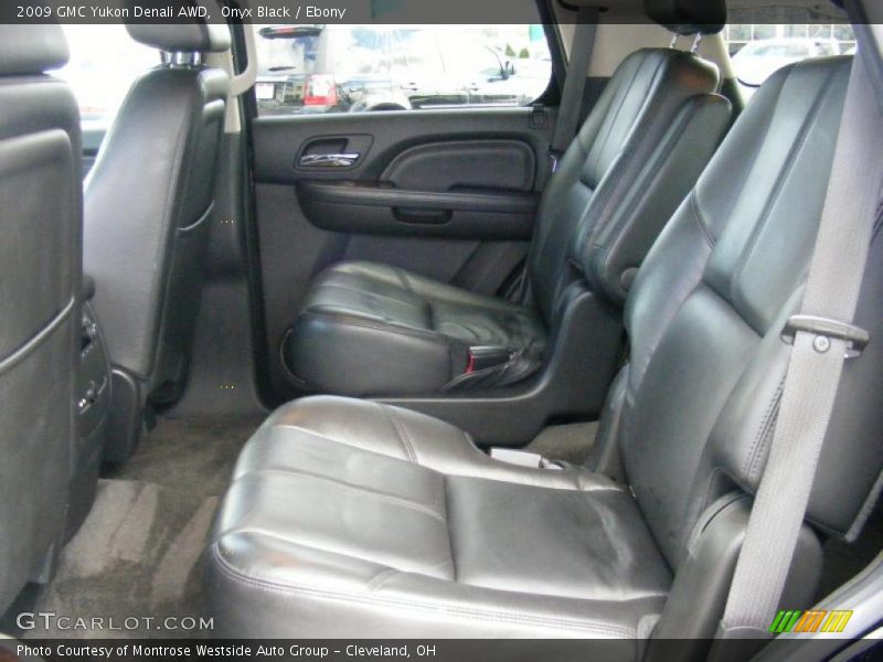 Onyx Black / Ebony 2009 GMC Yukon Denali AWD