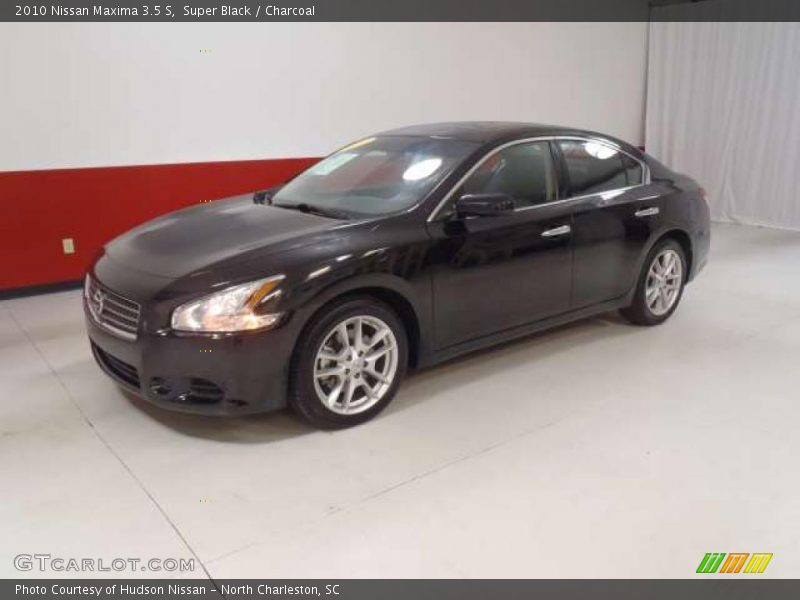 Super Black / Charcoal 2010 Nissan Maxima 3.5 S