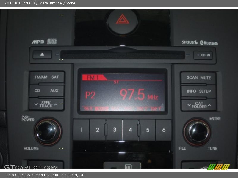 Metal Bronze / Stone 2011 Kia Forte EX