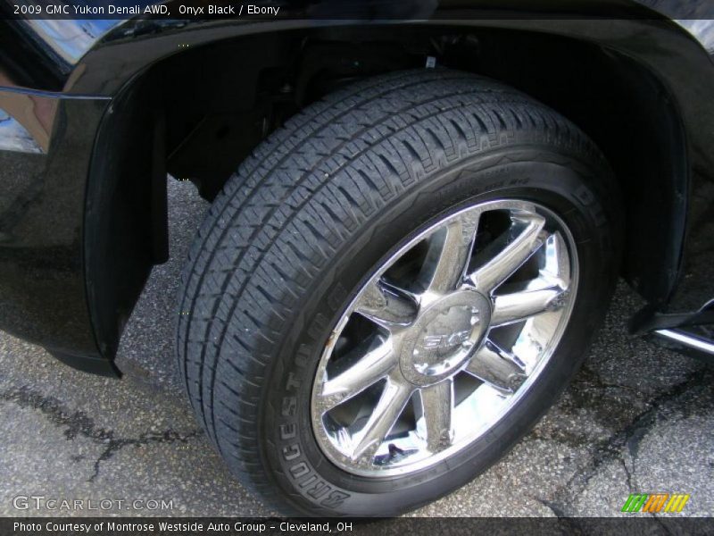 Onyx Black / Ebony 2009 GMC Yukon Denali AWD