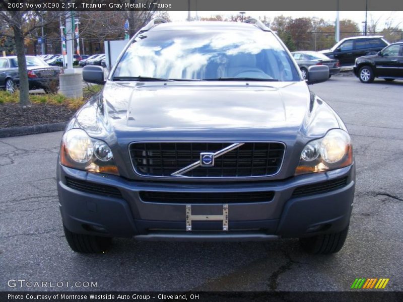 Titanium Gray Metallic / Taupe 2005 Volvo XC90 2.5T