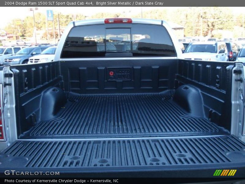 Bright Silver Metallic / Dark Slate Gray 2004 Dodge Ram 1500 SLT Sport Quad Cab 4x4