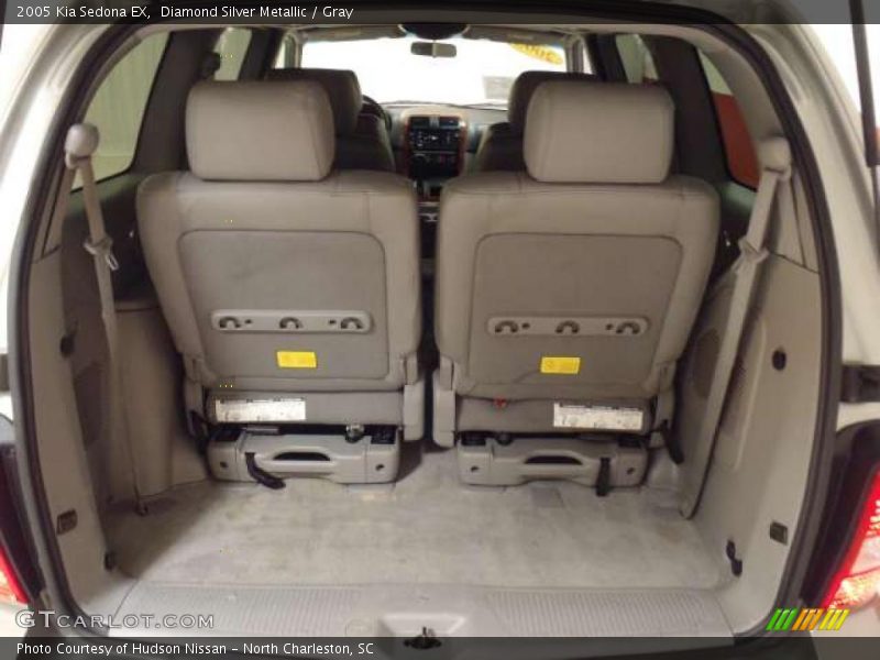 Diamond Silver Metallic / Gray 2005 Kia Sedona EX