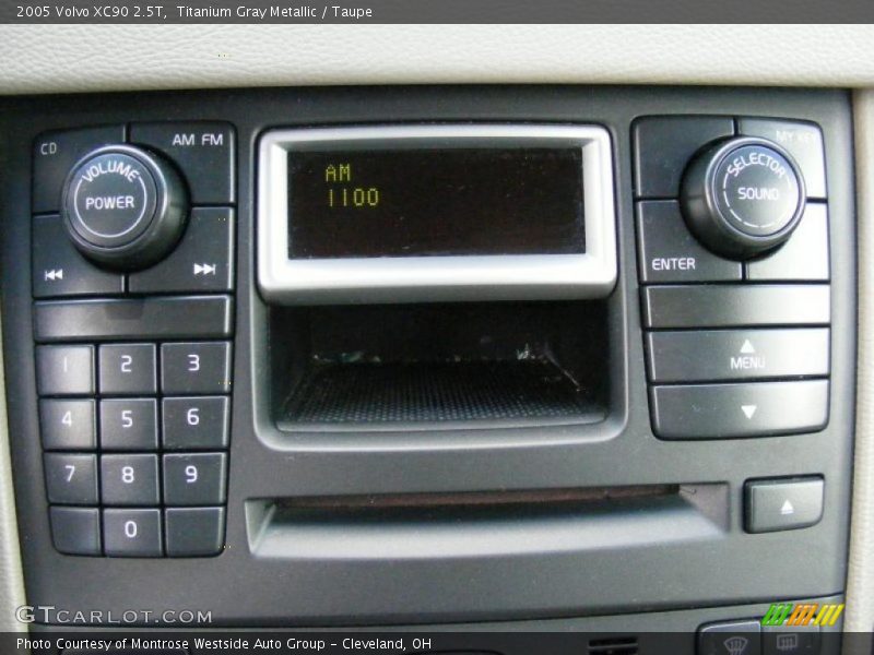 Controls of 2005 XC90 2.5T
