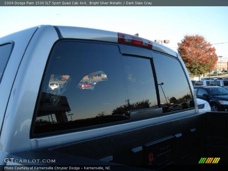 Bright Silver Metallic / Dark Slate Gray 2004 Dodge Ram 1500 SLT Sport Quad Cab 4x4