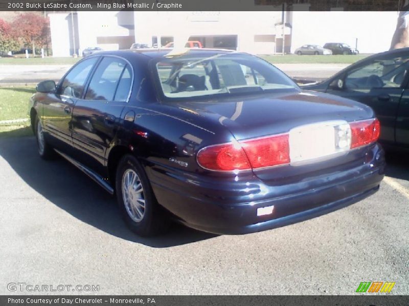 Ming Blue Metallic / Graphite 2002 Buick LeSabre Custom