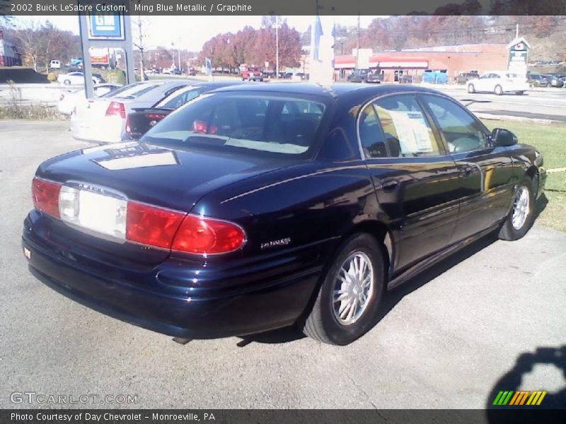 Ming Blue Metallic / Graphite 2002 Buick LeSabre Custom