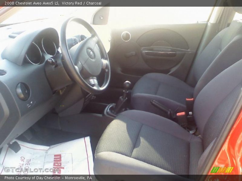 Victory Red / Charcoal 2008 Chevrolet Aveo Aveo5 LS
