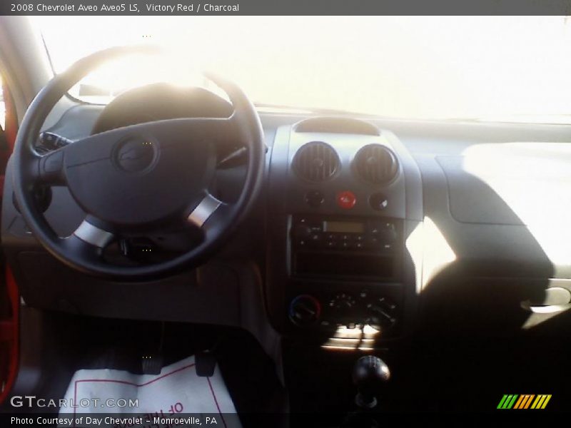 Victory Red / Charcoal 2008 Chevrolet Aveo Aveo5 LS
