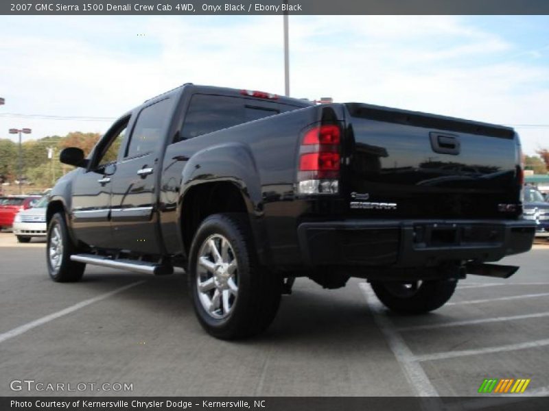 Onyx Black / Ebony Black 2007 GMC Sierra 1500 Denali Crew Cab 4WD
