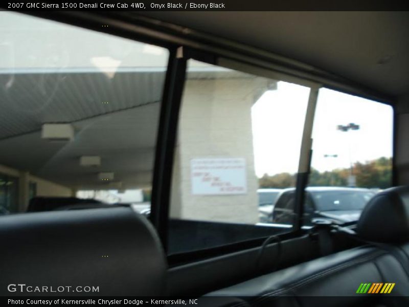 Onyx Black / Ebony Black 2007 GMC Sierra 1500 Denali Crew Cab 4WD