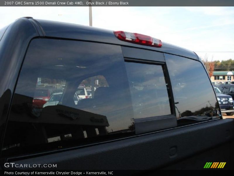 Onyx Black / Ebony Black 2007 GMC Sierra 1500 Denali Crew Cab 4WD
