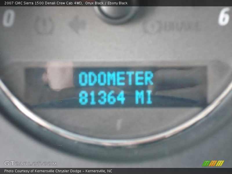 Onyx Black / Ebony Black 2007 GMC Sierra 1500 Denali Crew Cab 4WD