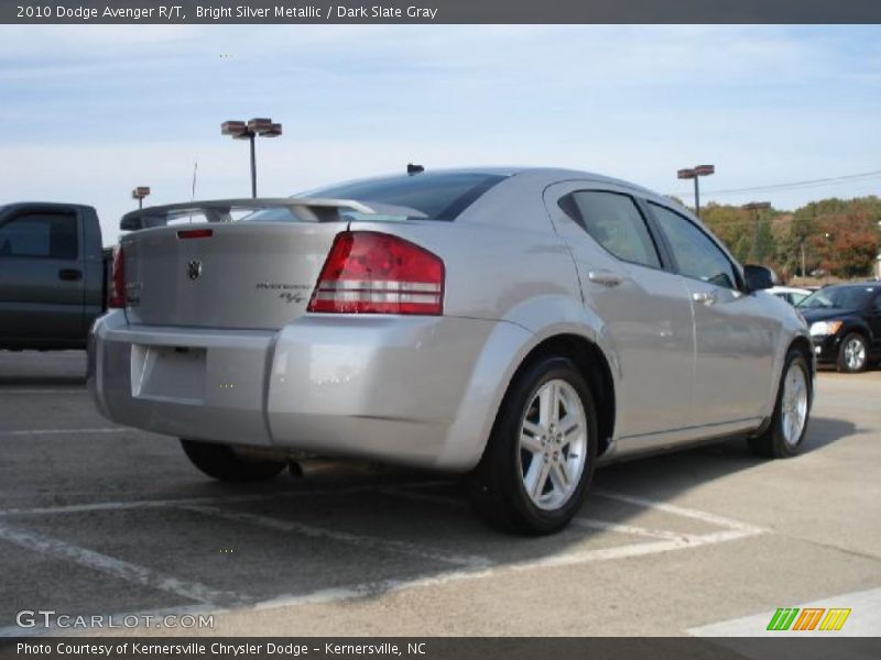 Bright Silver Metallic / Dark Slate Gray 2010 Dodge Avenger R/T