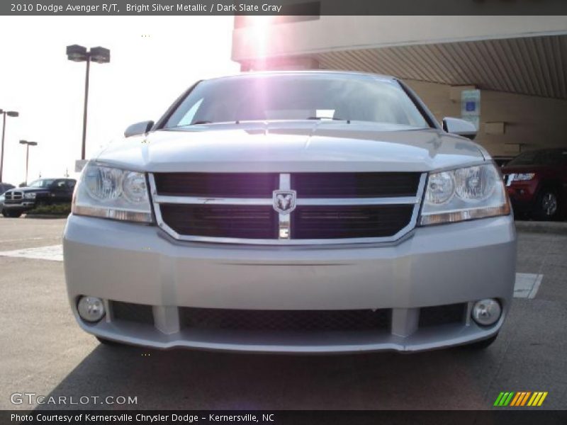 Bright Silver Metallic / Dark Slate Gray 2010 Dodge Avenger R/T