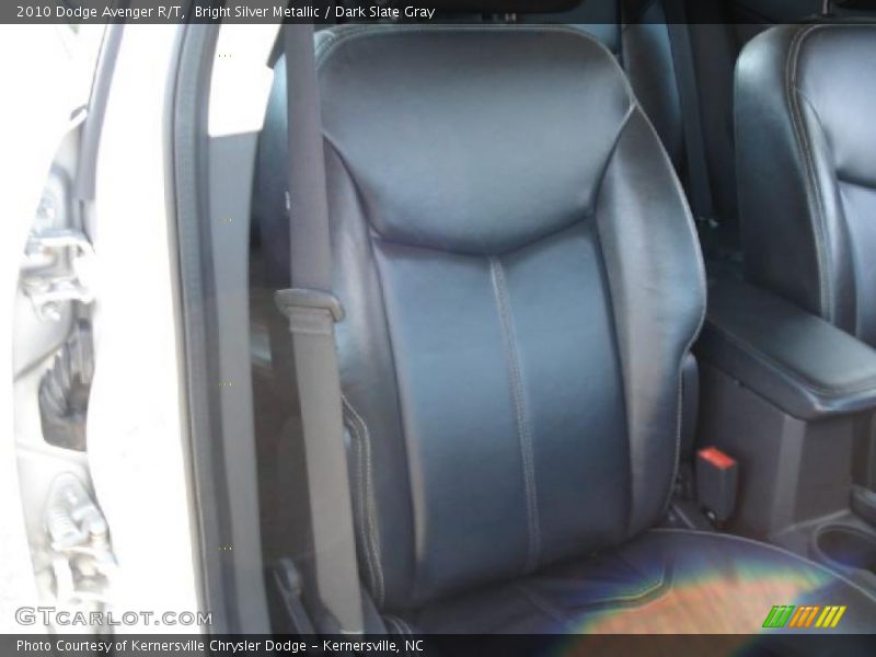 Bright Silver Metallic / Dark Slate Gray 2010 Dodge Avenger R/T