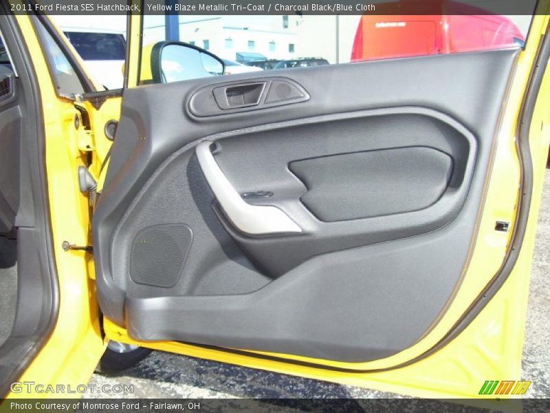 Door Panel of 2011 Fiesta SES Hatchback