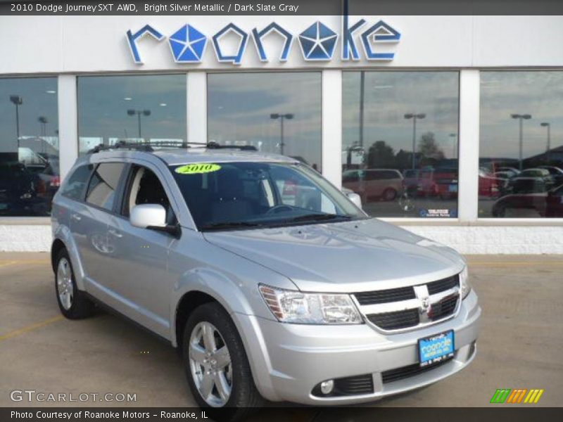 Bright Silver Metallic / Dark Slate Gray 2010 Dodge Journey SXT AWD