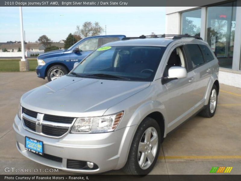 Bright Silver Metallic / Dark Slate Gray 2010 Dodge Journey SXT AWD