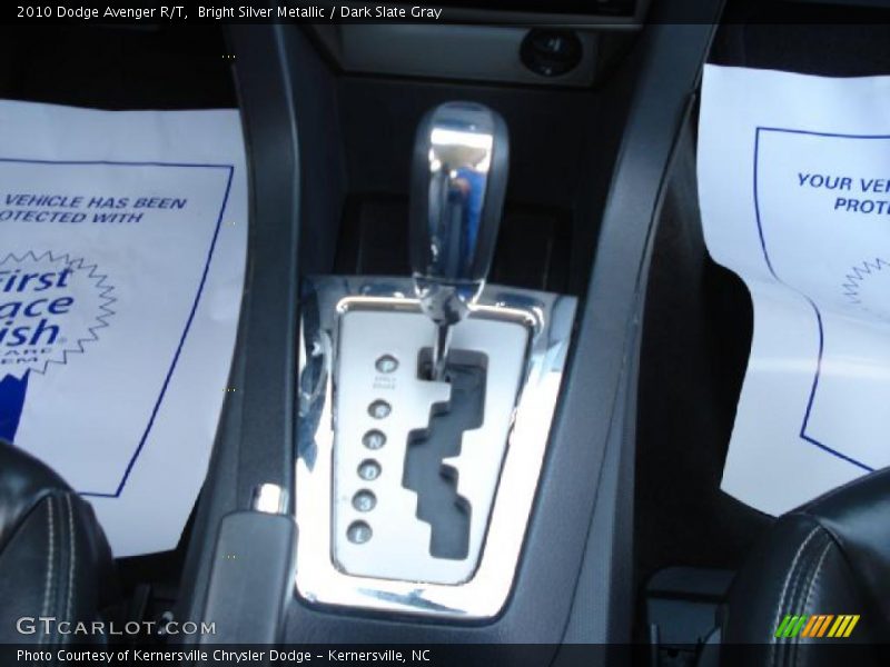 Bright Silver Metallic / Dark Slate Gray 2010 Dodge Avenger R/T