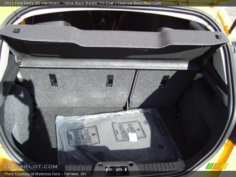 2011 Fiesta SES Hatchback Trunk