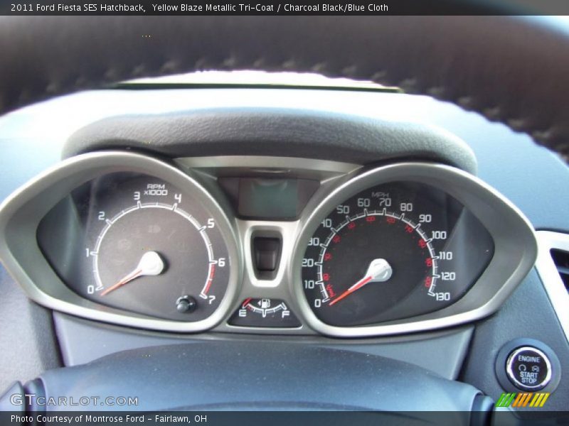  2011 Fiesta SES Hatchback SES Hatchback Gauges