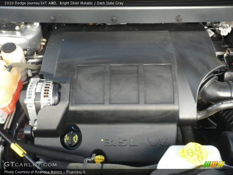 Bright Silver Metallic / Dark Slate Gray 2010 Dodge Journey SXT AWD