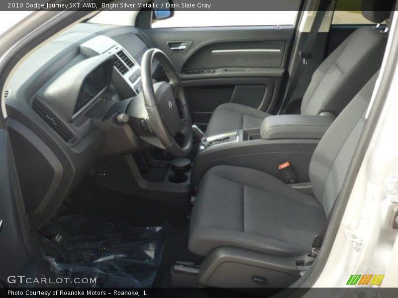 Bright Silver Metallic / Dark Slate Gray 2010 Dodge Journey SXT AWD