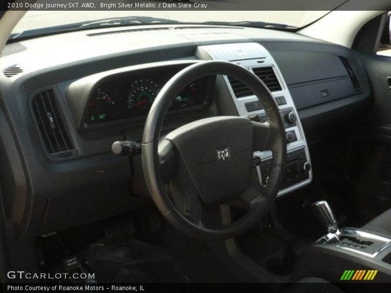 Bright Silver Metallic / Dark Slate Gray 2010 Dodge Journey SXT AWD