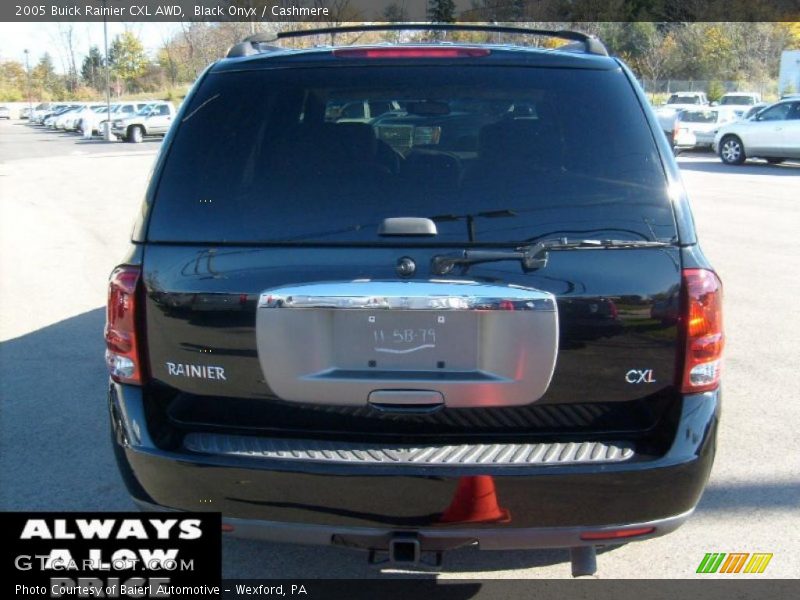 Black Onyx / Cashmere 2005 Buick Rainier CXL AWD