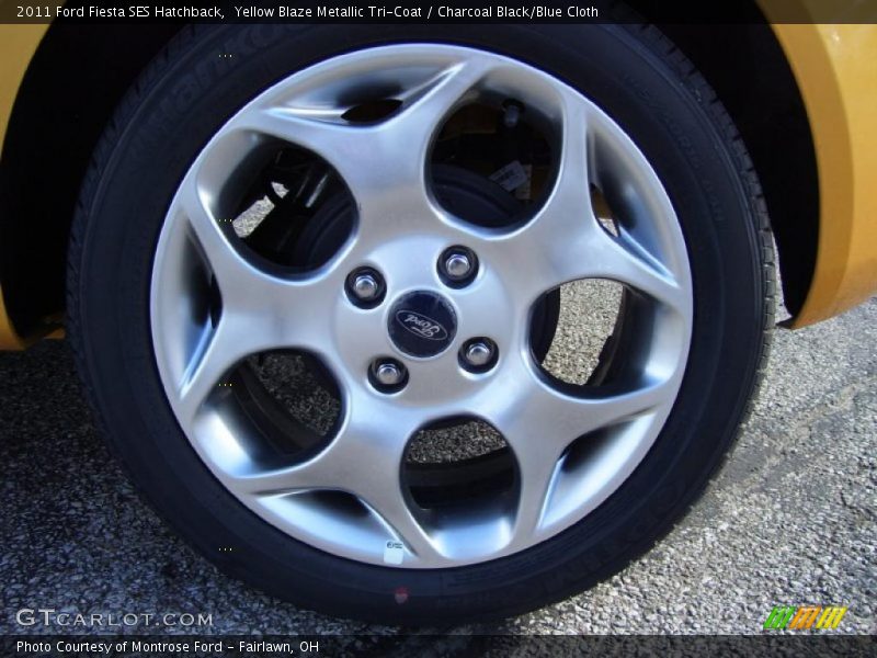  2011 Fiesta SES Hatchback Wheel