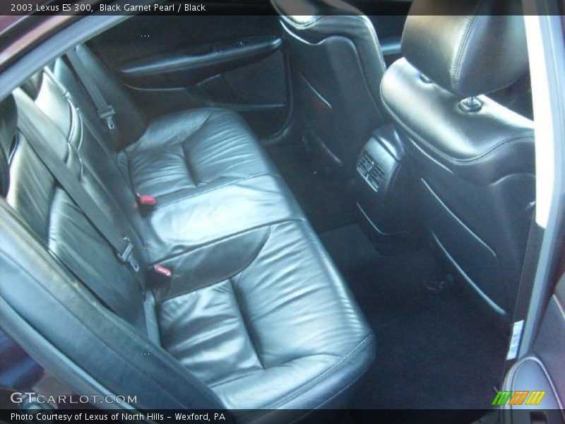 Black Garnet Pearl / Black 2003 Lexus ES 300