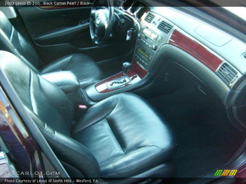 Black Garnet Pearl / Black 2003 Lexus ES 300