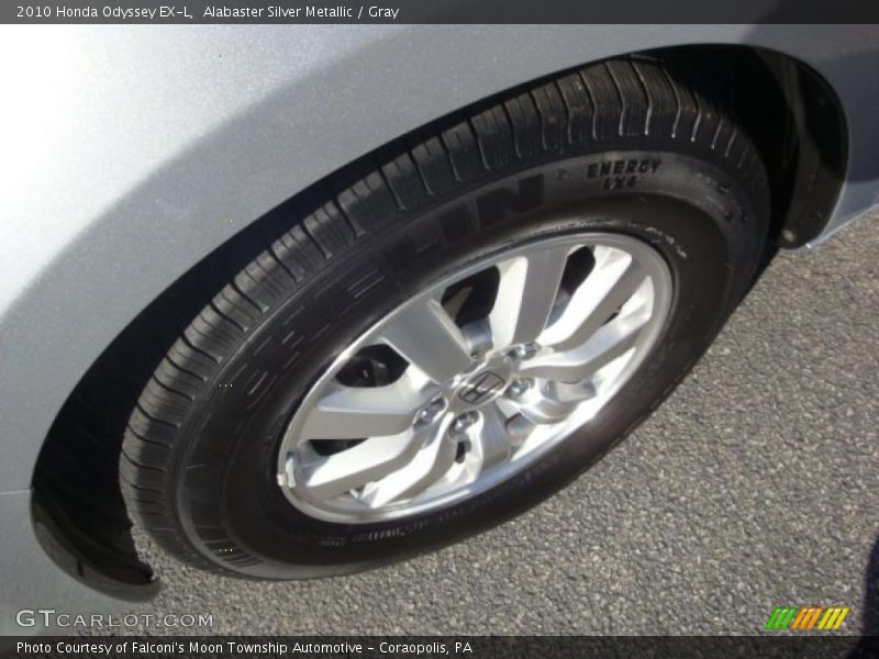 Alabaster Silver Metallic / Gray 2010 Honda Odyssey EX-L
