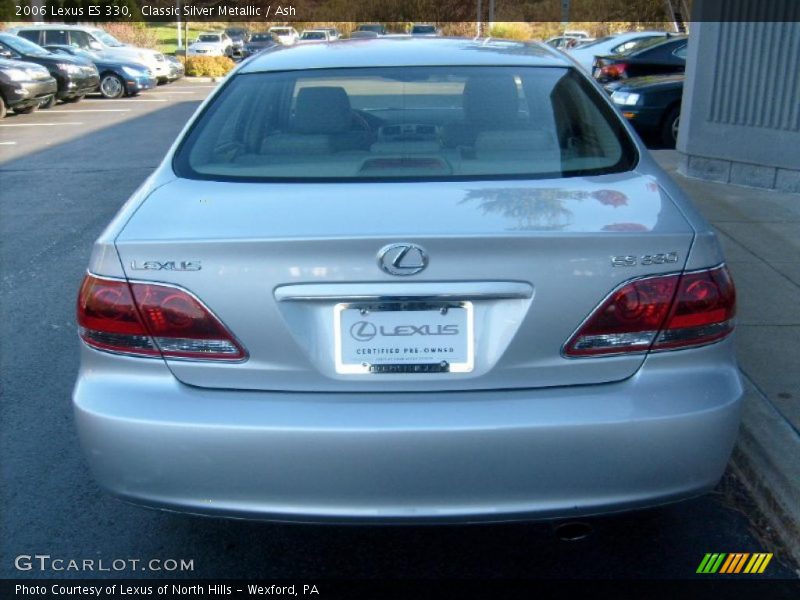 Classic Silver Metallic / Ash 2006 Lexus ES 330