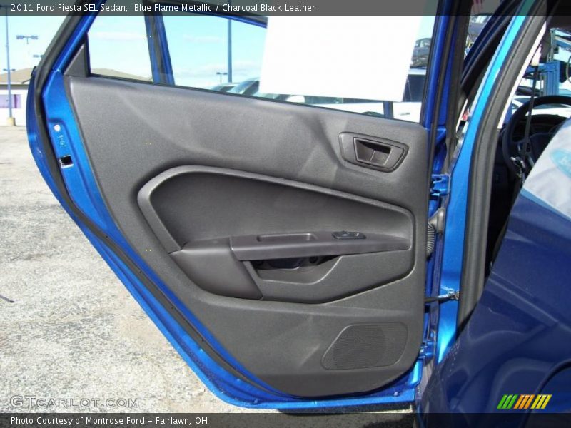 Door Panel of 2011 Fiesta SEL Sedan