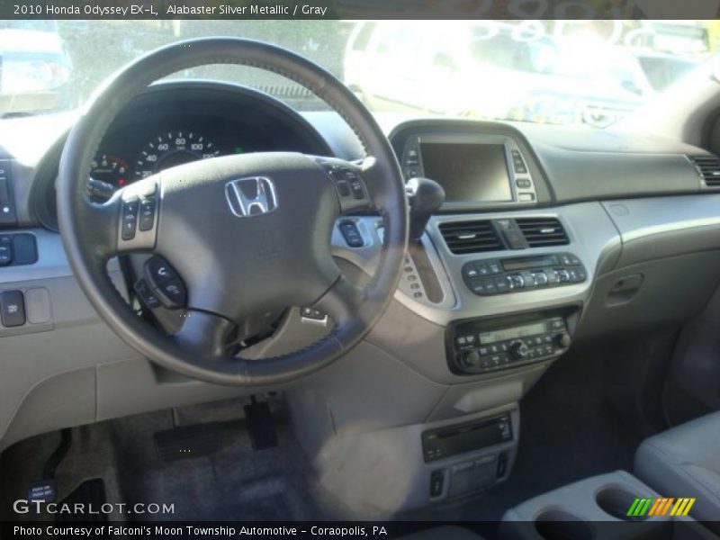 Alabaster Silver Metallic / Gray 2010 Honda Odyssey EX-L