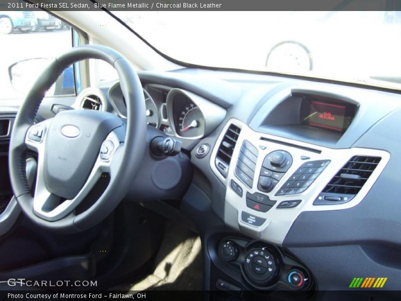 Controls of 2011 Fiesta SEL Sedan