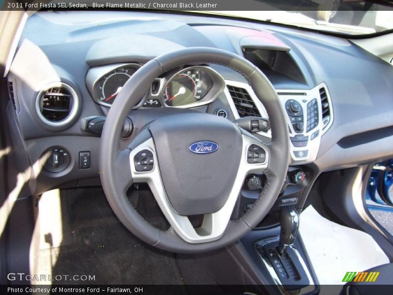 Dashboard of 2011 Fiesta SEL Sedan
