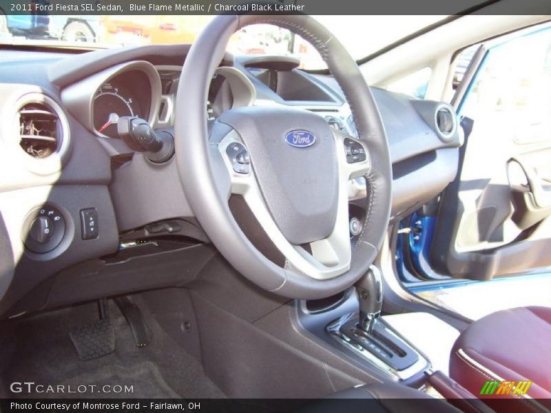 Dashboard of 2011 Fiesta SEL Sedan
