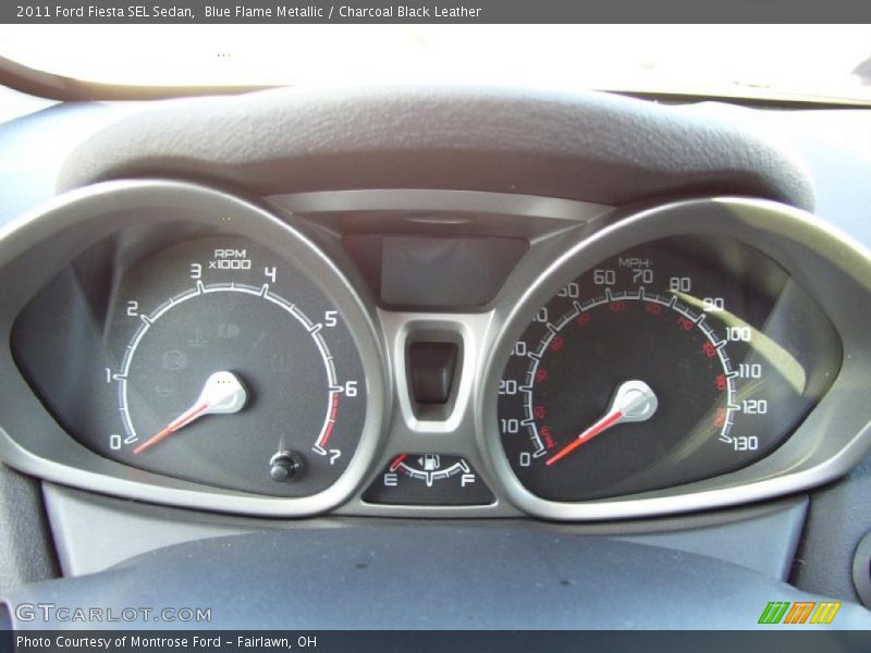  2011 Fiesta SEL Sedan SEL Sedan Gauges